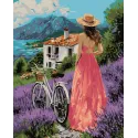 Paint by Numbers kit "Beautiful view"  40x50 cm W084 0326