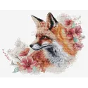 Kit de point de croix "Le renard rusé" 30 x 22 cm SBM3020