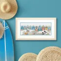 Cross Stitch Kit Beach Huts D70-35446