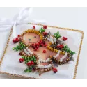 Набор для украшения рождественской выпечки (Зимняя сказка) 13,2x6,6 см AABT-033