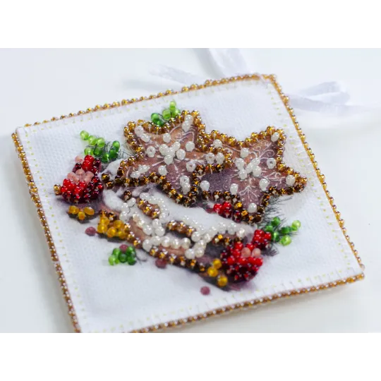 Набор для украшения рождественской выпечки (Зимняя сказка) 13,2x6,6 см AABT-033