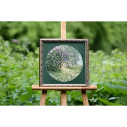 Cross stitch kit "Blooming lilac" 31.7x31.7 cm S/VM043