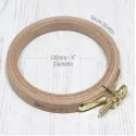 Nurge Beech Embroidery Hoops 10 cm 100-1