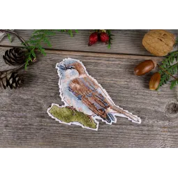 Cross stitch kit "Sweet little sparrow" SR-947