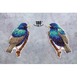 Набор для вышивания крестиком "Скворец" SR-946