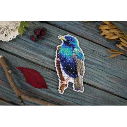 Cross stitch kit "A starling" SR-946