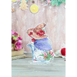 Набор для вышивания крестиком «Тётя с розами» SR-1145