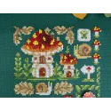 Kreuzstich-Set "Mini Sampler. Fliegenpilzhaus" SNV-944