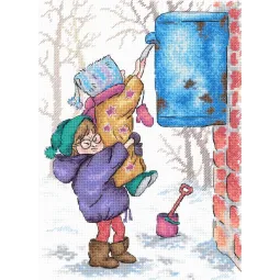 Kreuzstich-Set "Zwei Wünsche" SNV-915