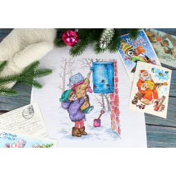 Cross stitch kit "Two wishes" SNV-915
