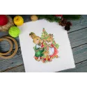 Набор для вышивания крестиком "Новогодние хлопоты" SM-781
