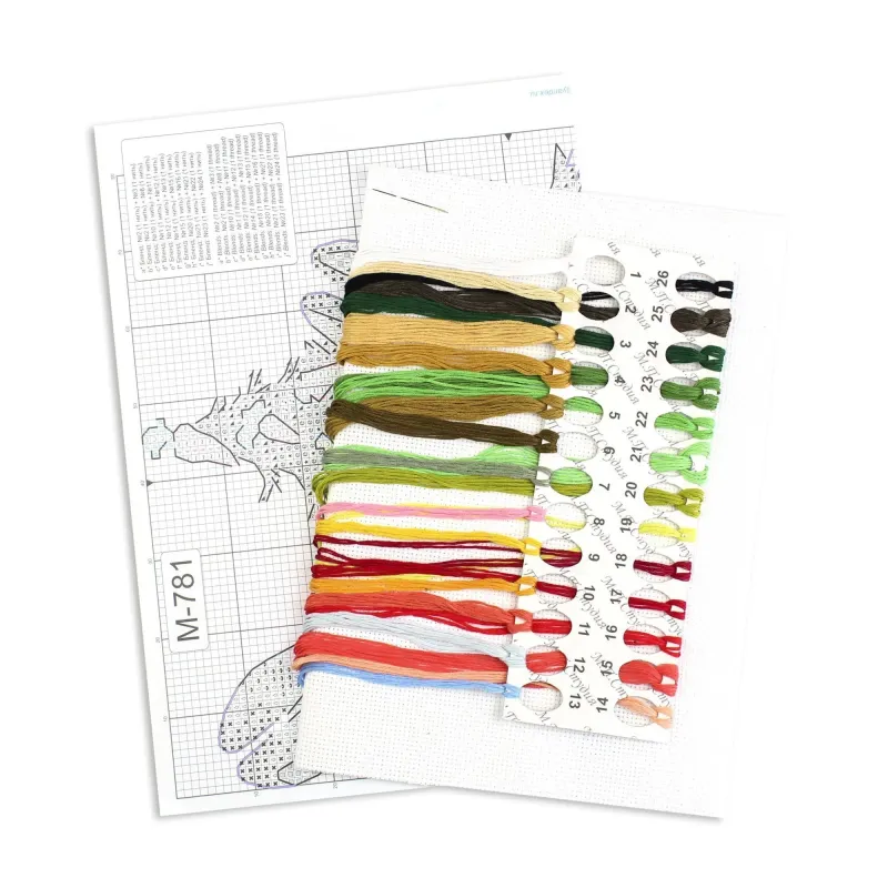 Набор для вышивания крестиком "Новогодние хлопоты" SM-781