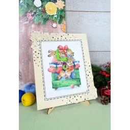 Kreuzstich-Set "Urlaubsvorbereitungen" SM-780