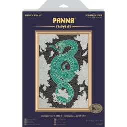 Cross stitch kit PANNA "Eastern snake" PF-7487