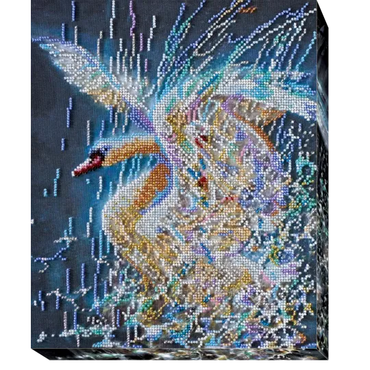 Основной набор для вышивания бисером - Fidelity lights (Fantasy) 25x30 см AAB-418