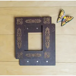 Пяльцы для вышивания с магнитами 13x15 см, 6 мм PM-008