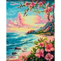 Malen nach Zahlen Set "Cote d'Azur" 40x50 cm W061 0425