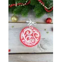 Kit de point de croix "Motifs givrés. Boule" ST-1094