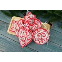 Kit de point de croix "Motifs givrés. Boule" ST-1094