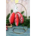 Kit de point de croix "Motifs givrés. Boule" ST-1094