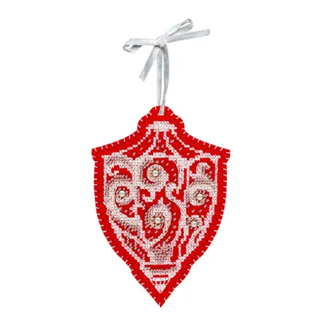 Kit de point de croix "Motifs givrés. Lampe de poche" ST-1093