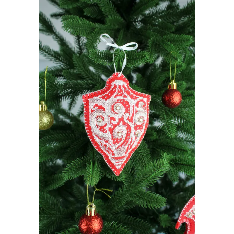 Kit de point de croix "Motifs givrés. Lampe de poche" ST-1093