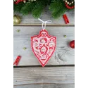 Kit de point de croix "Motifs givrés. Lampe de poche" ST-1093