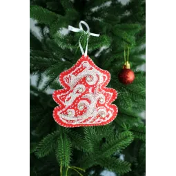 Cross stitch kit "Frost patterns. Christmas tree" ST-1091