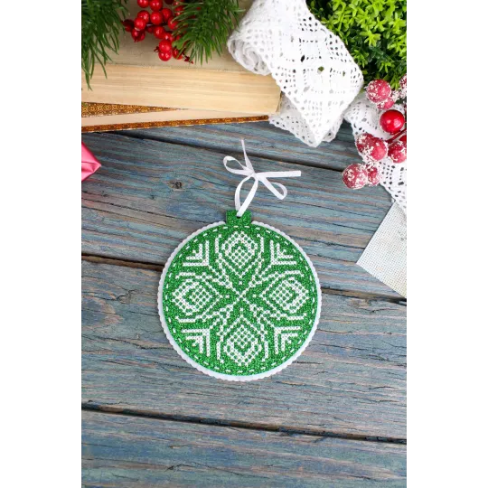 (S) Kit de point de croix "Motif de pin" ST-1084