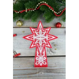 Набор для вышивания крестом "Морозные узоры. Звезда" ST-1080