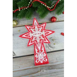 Набор для вышивания крестом "Морозные узоры. Звезда" ST-1080