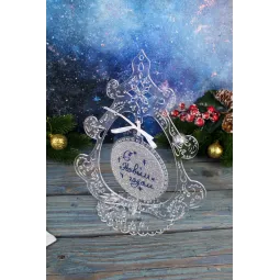 Cross stitch kit "Ice Christmas tree" SST-003