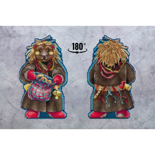 Набор для вышивания крестом "Рождественские колядки. Мехоноша" SR-968