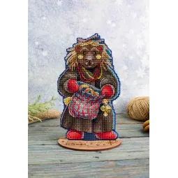 Набор для вышивания крестом "Рождественские колядки. Мехоноша" SR-968