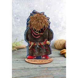 Набор для вышивания крестом "Рождественские колядки. Мехоноша" SR-968