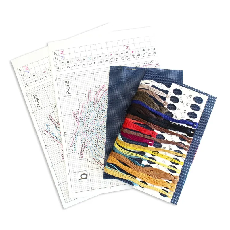 Набор для вышивания крестом "Рождественские колядки. Мехоноша" SR-968