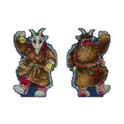 Набор для вышивания крестом "Рождественские колядки. Звонарь" SR-965