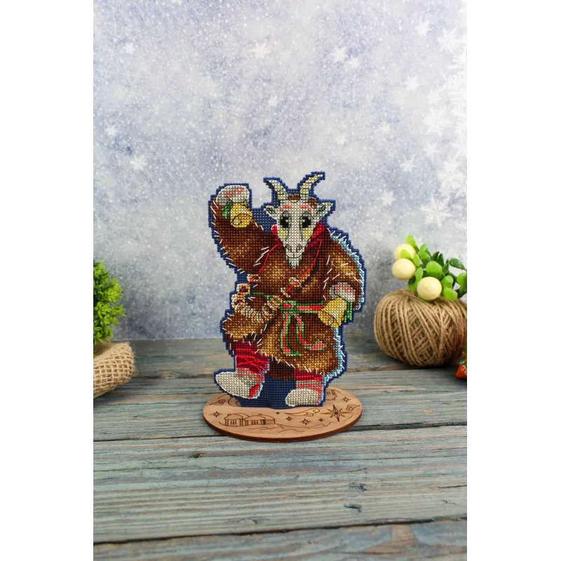 Набор для вышивания крестом "Рождественские колядки. Звонарь" SR-965