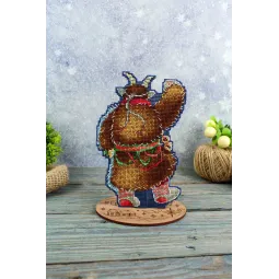 Набор для вышивания крестом "Рождественские колядки. Звонарь" SR-965