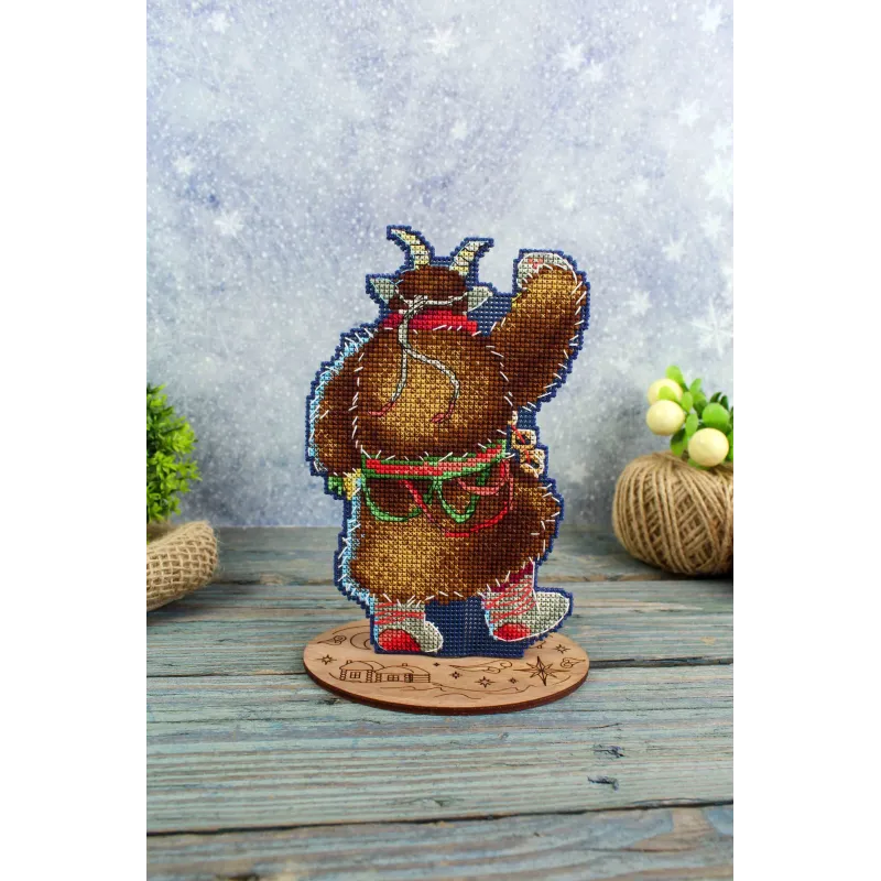 Набор для вышивания крестом "Рождественские колядки. Звонарь" SR-965