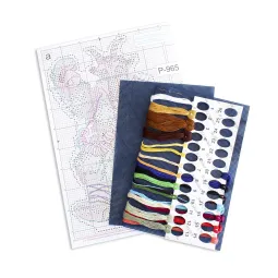 Kreuzstich-Set "Weihnachtslieder. Der Glockenläuter" SR-965