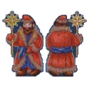 Kreuzstich-Set "Weihnachtslieder. Sternengucker" SR-964