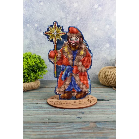 Kreuzstich-Set "Weihnachtslieder. Sternengucker" SR-964