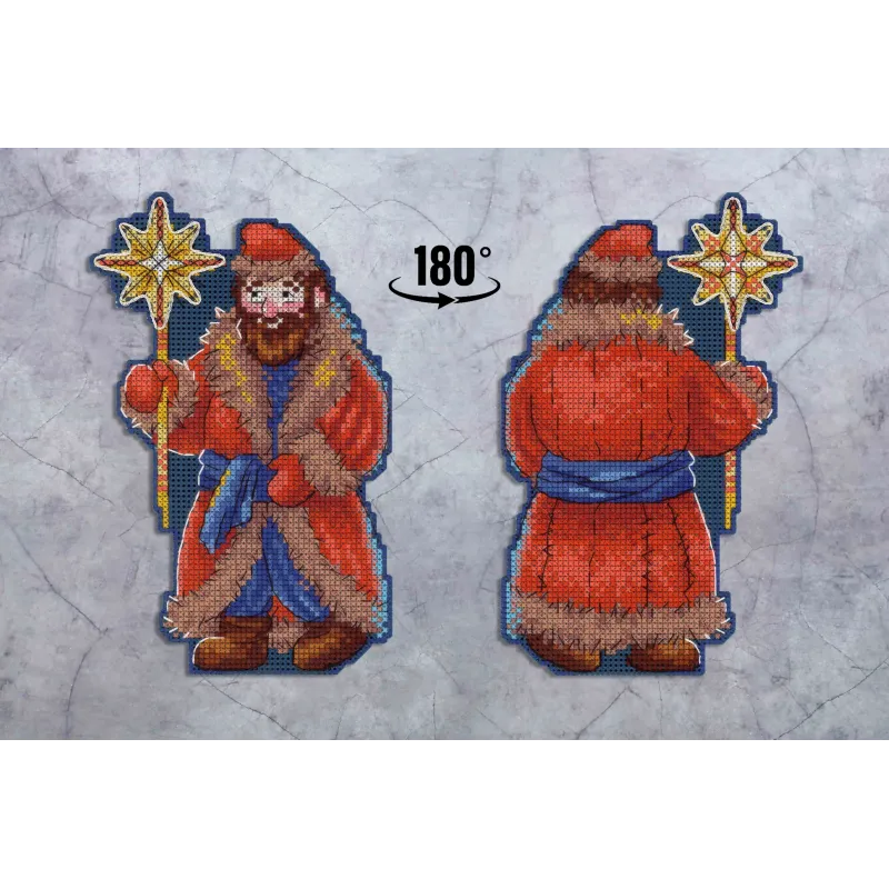Kreuzstich-Set "Weihnachtslieder. Sternengucker" SR-964