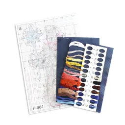 Kreuzstich-Set "Weihnachtslieder. Sternengucker" SR-964