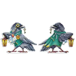 Cross stitch kit "Raven" SR-927