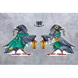 Набор для вышивания крестиком "Ворон" SR-927