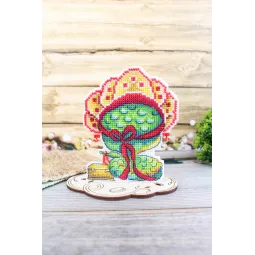 Kreuzstich-Set "Schlange mit Krone" SR-1159