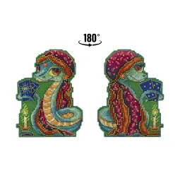 Набор для вышивания крестиком "Змея" SR-1158