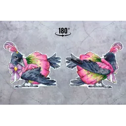 Kreuzstich-Set "Krähe" SR-1144